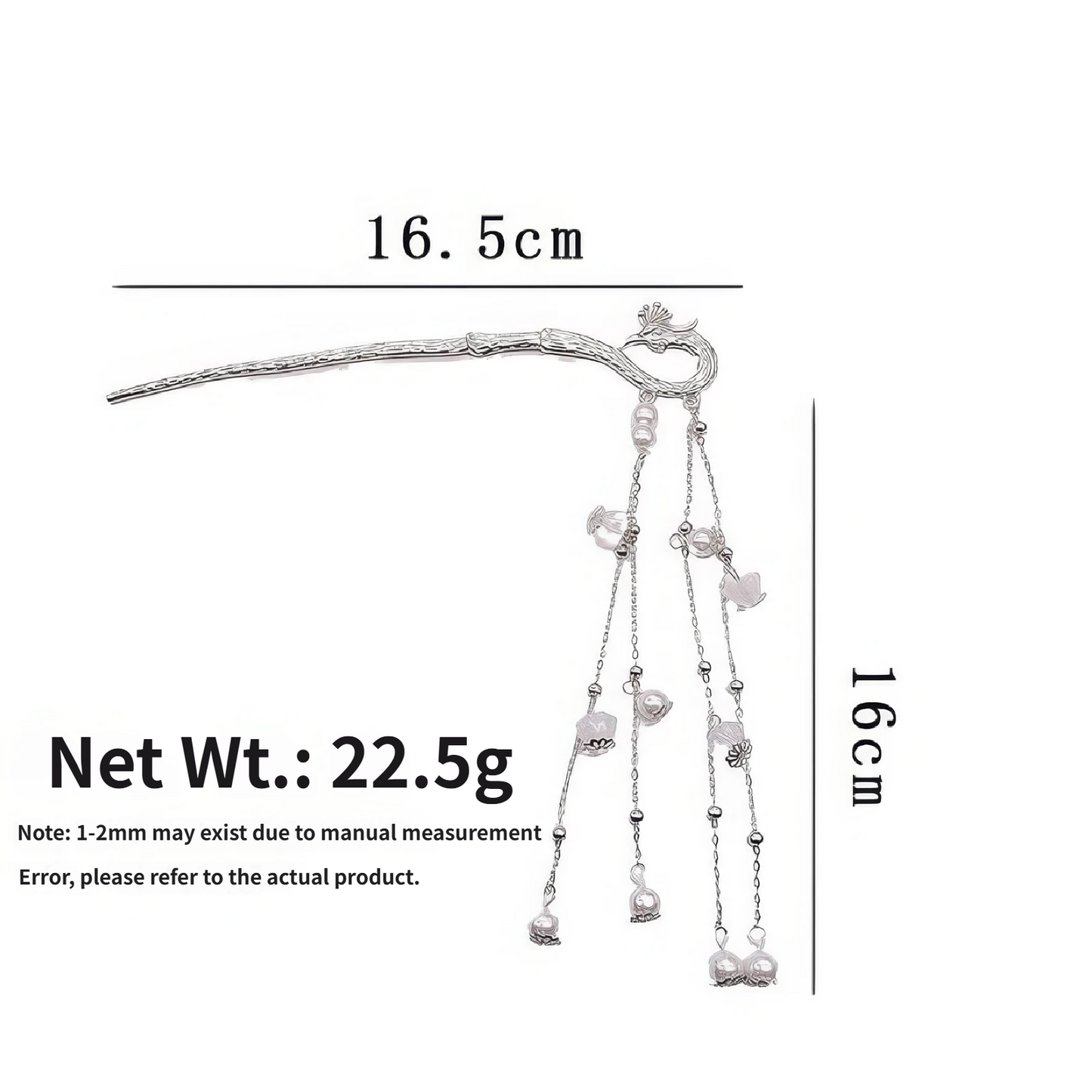 Phoenix Tassel Hairpin