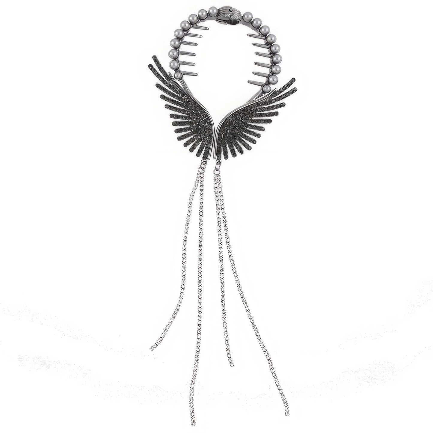 Butterfly Tassel Hair Updo Fixator