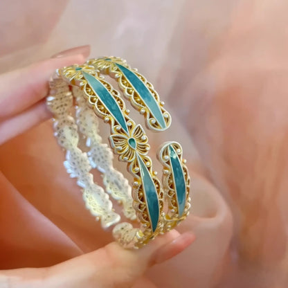 Butterfly Filigree Open Bangle