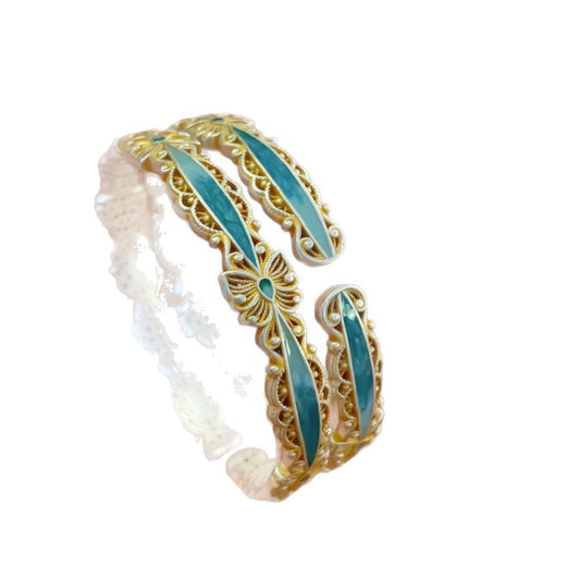 Butterfly Filigree Open Bangle