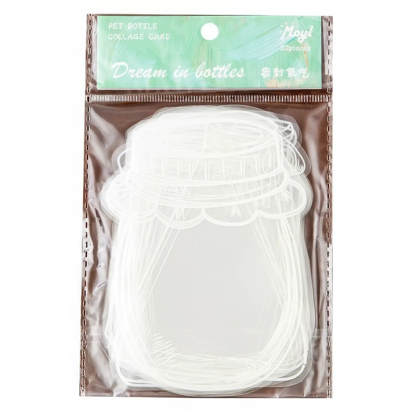 Transparent bookmark with pressed flowers, featuring colorful blooms and plant designs, on a floral background