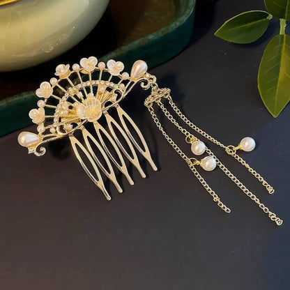 Tassel Step - shake Four - Tooth Hair Comb