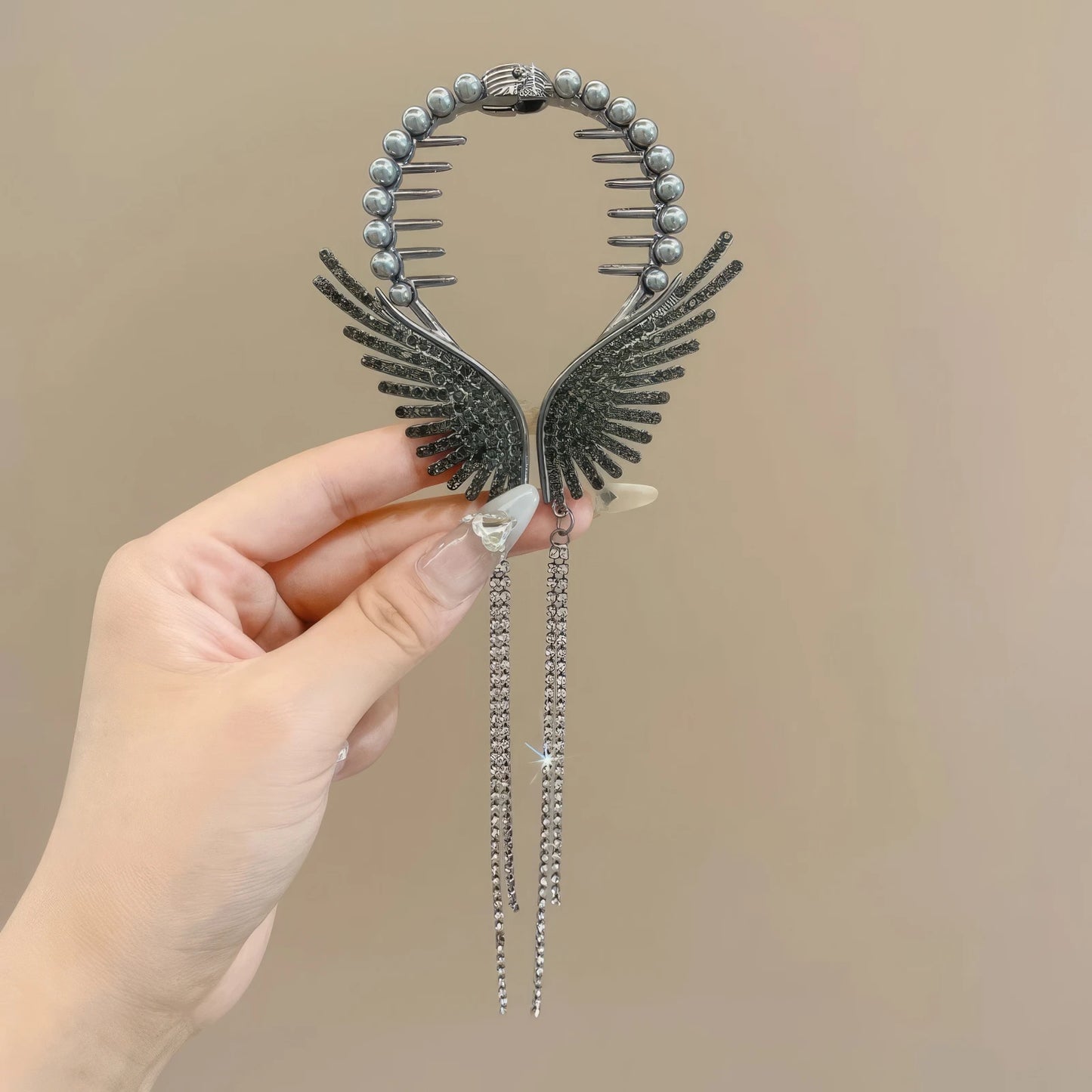 Butterfly Tassel Hair Updo Fixator