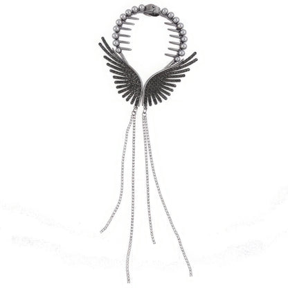 Butterfly Tassel Hair Updo Fixator